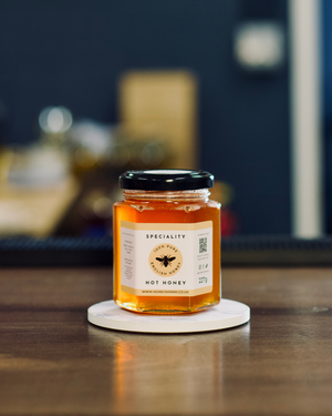 Guajillo Chilli Mild Hot Honey - Naturally Flavoured Pure, Raw English Honey
