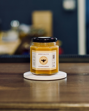 Cinnamon Honey - Naturally Flavoured Pure, Raw English Honey