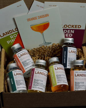 Landlocked Rum Flight Box